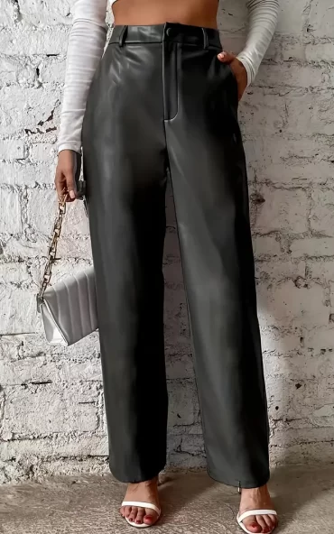 PANTALON PIELE ECOLOGICĂ