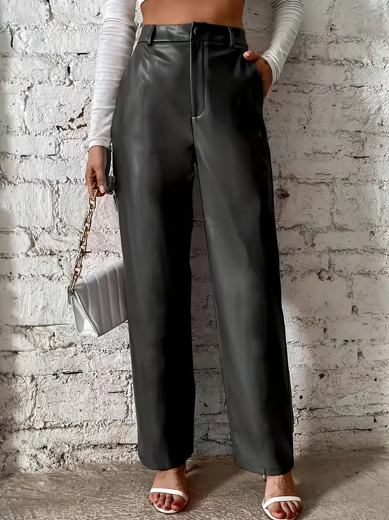 PANTALON PIELE ECOLOGICĂ